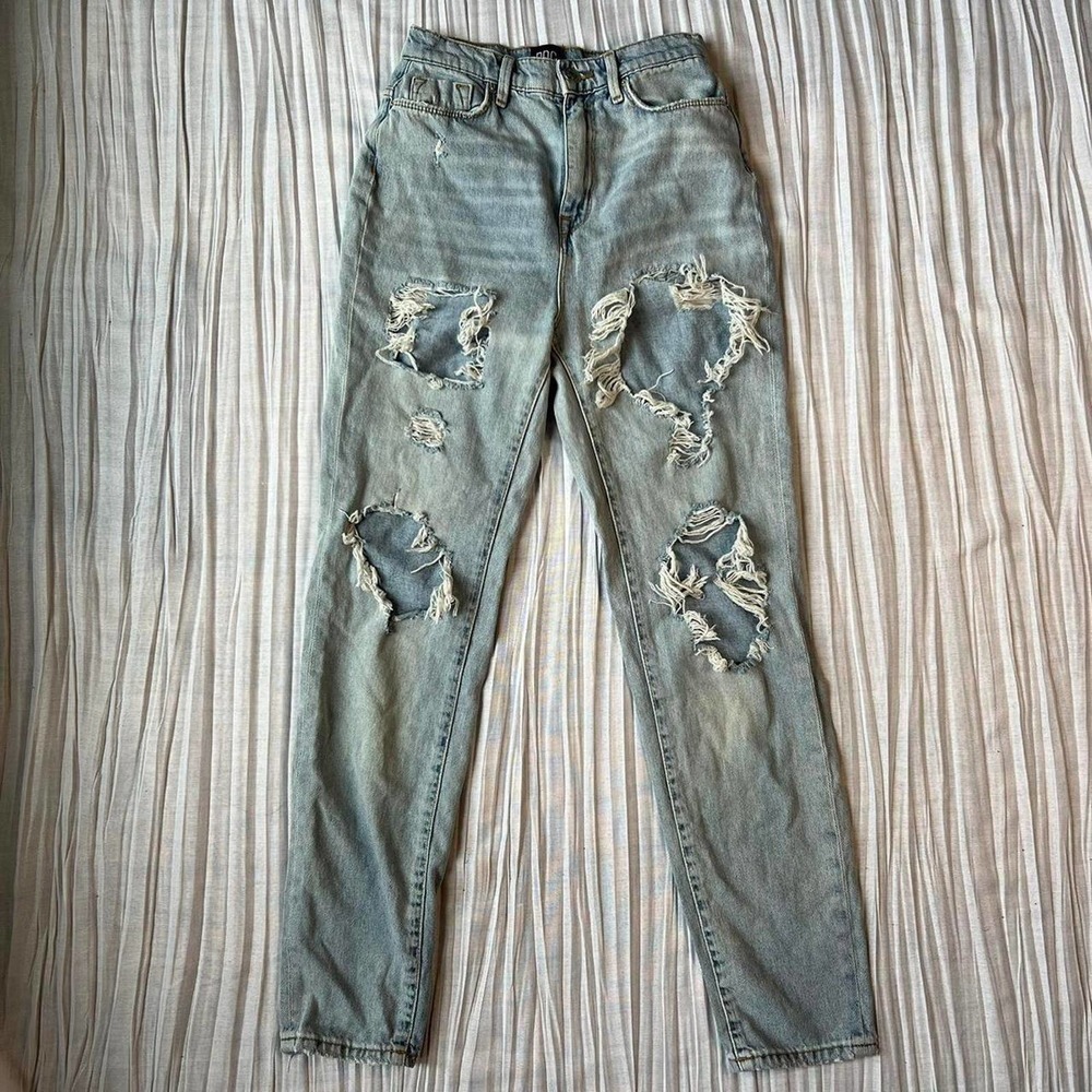 BDG light wash mom high waisted jeans, Urban Outfitters